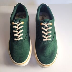 Men's 9/ Womens 10.5 Sperry Top-Sider Men's Halyard CVO Sneakers NWOB Green